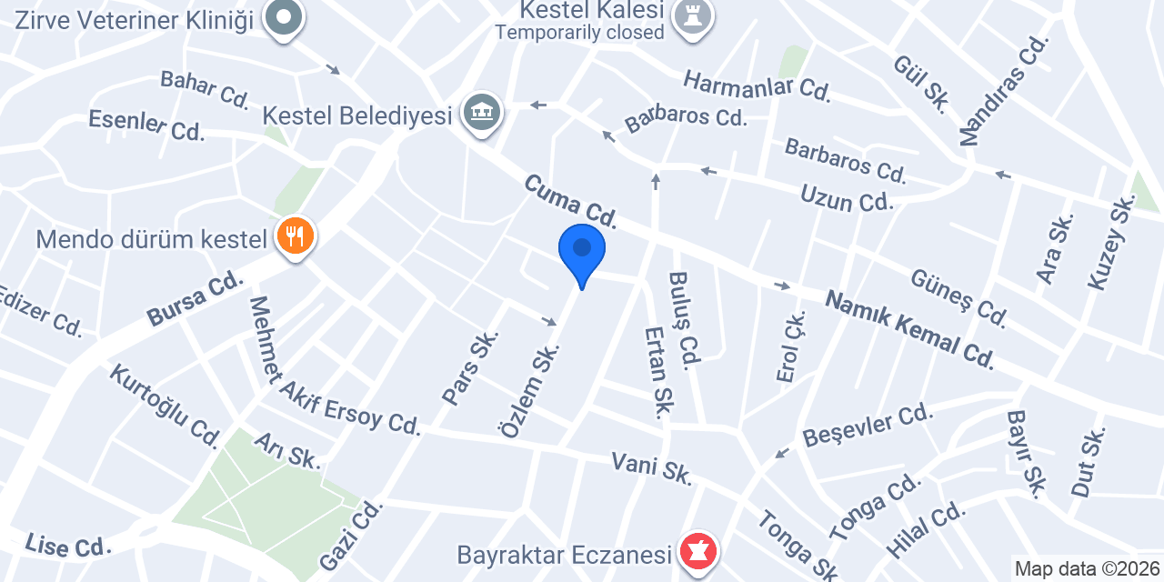 Kübra consept tuhafiye konumu