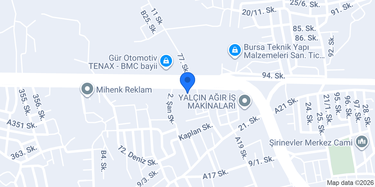 HAS KONTEYNER PREFABRİK KAYNAK konumu