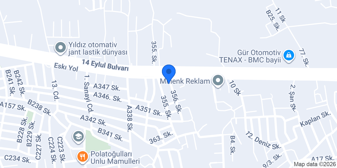 ARYA Yapı Malzemeleri&inşaat konumu