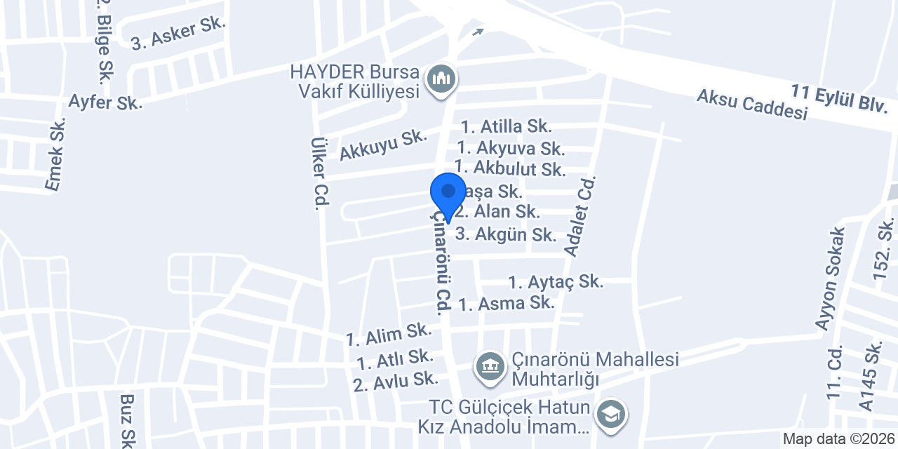 Bursa Karakaya Kuyumculuk konumu