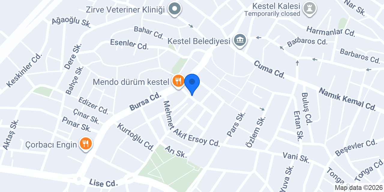Can Altın Tamir Merkezi konumu