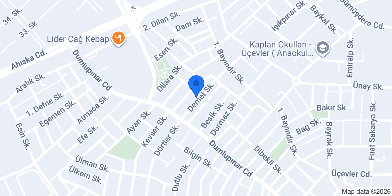 ÜÇEVLER ÖZ ELEKTRİK konumu