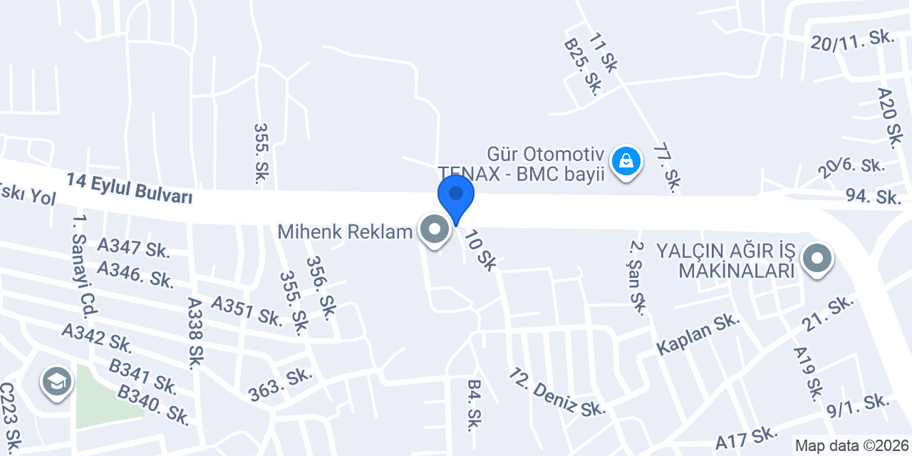 Dynamic Group Mühendislik Metal San. ve Tic. Ltd. Şti. konumu