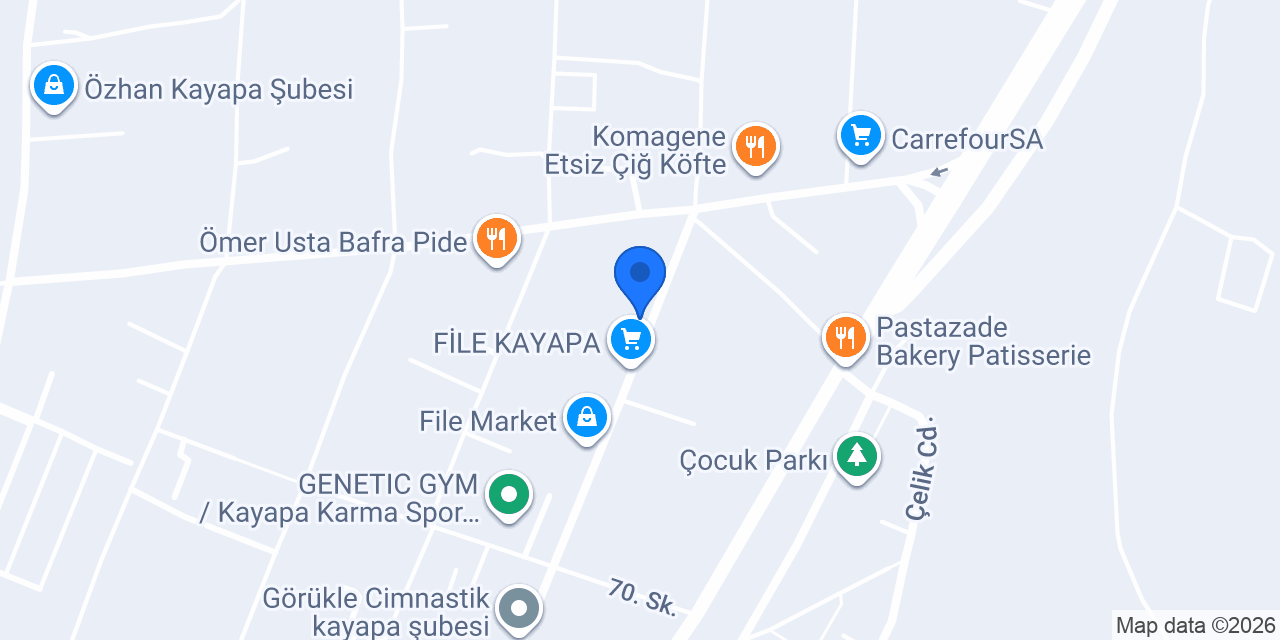 ESLAS OTO LASTİK DEPOSU konumu
