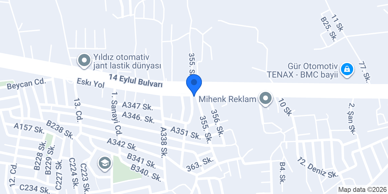 HKE TIR MARKET konumu