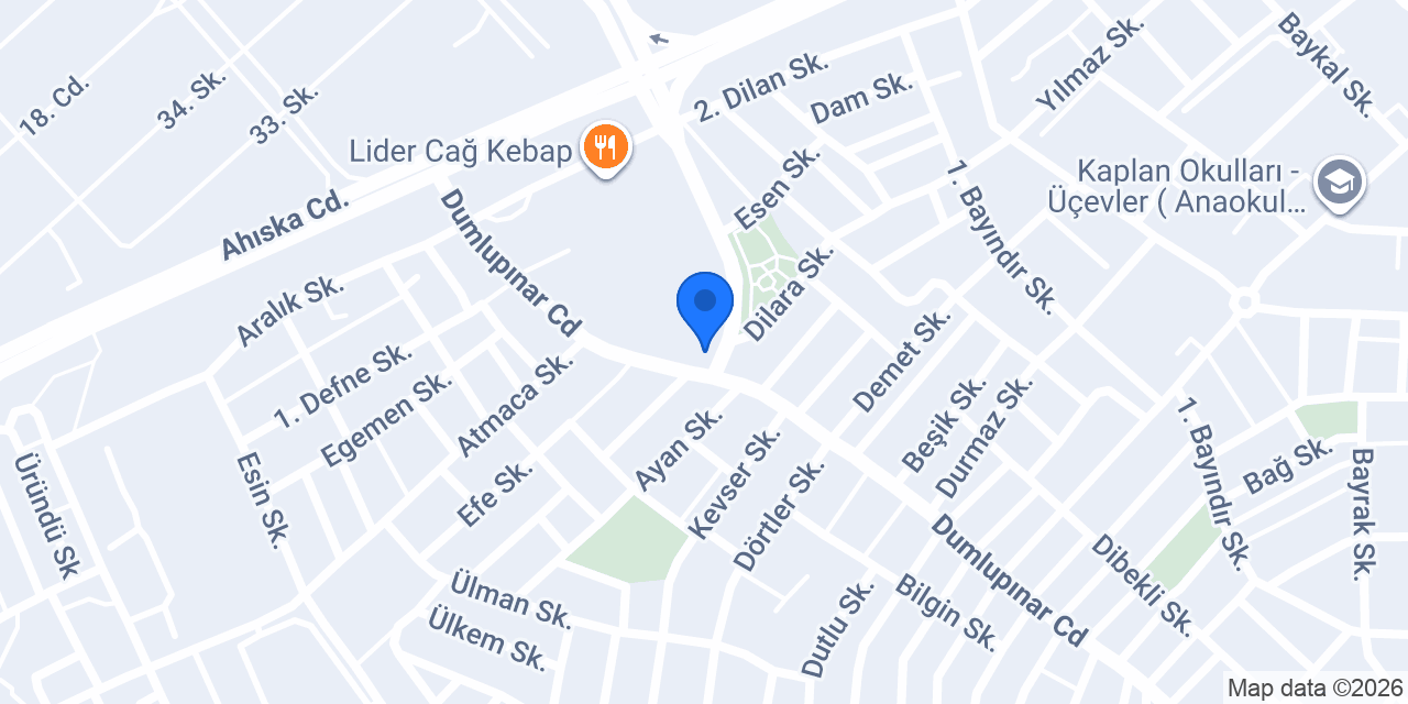 Gross Üçevler konumu