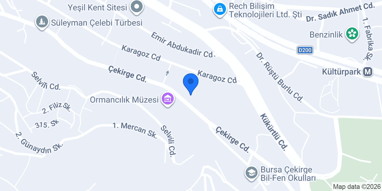 Pet Klinik Gül Arslan konumu