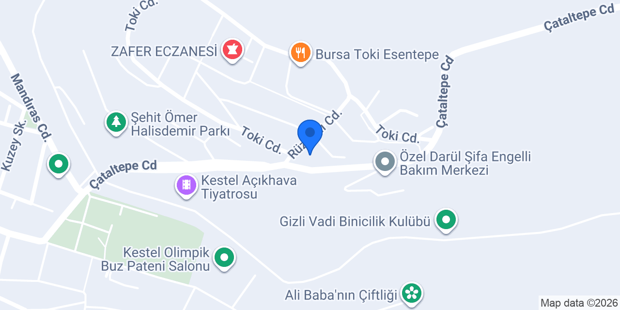 TOKİ 2. ETAP YÖNETİM BİNASI konumu
