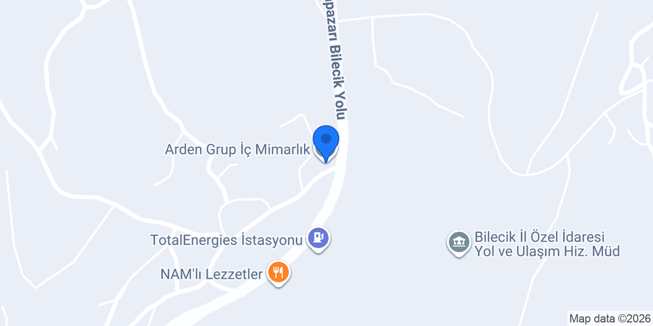 Arden Grup İç Mimarlık konumu