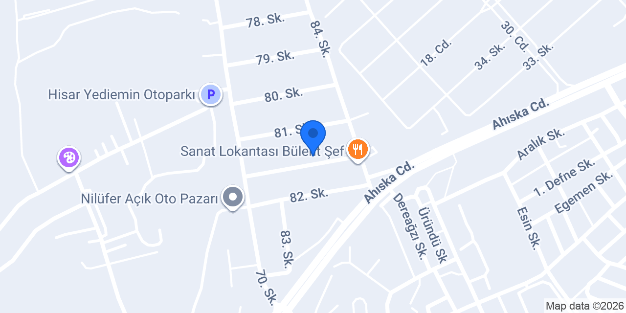 Kara Otomotiv - Subaru Özel Servis konumu