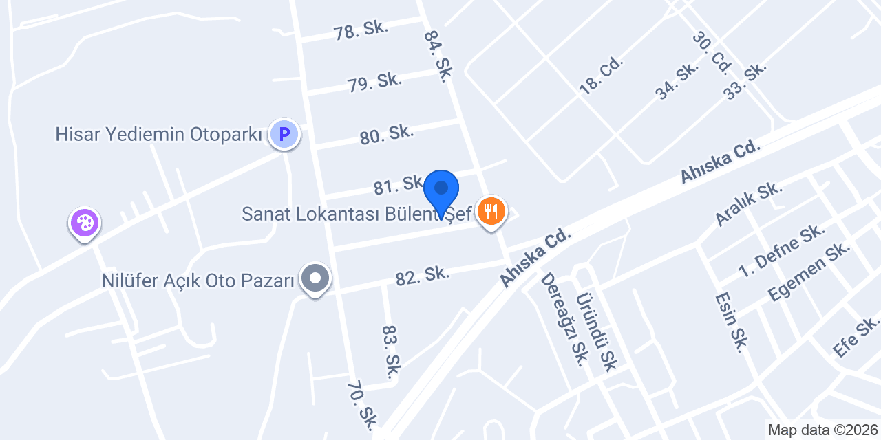 ARYA MEKANİK GARAJ konumu