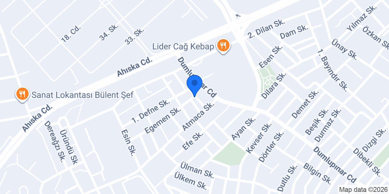 HAKAN TUR BURSA konumu