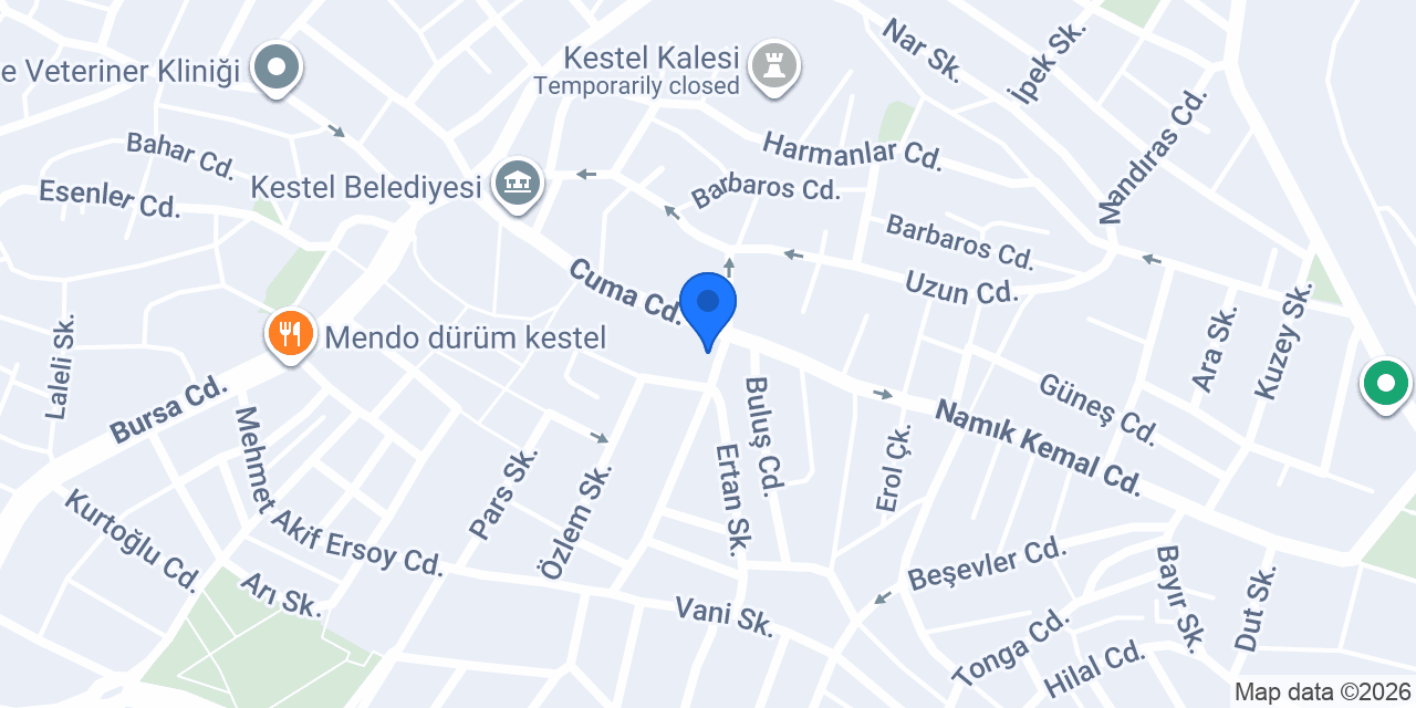 CADDE TOST VE KUMRU konumu