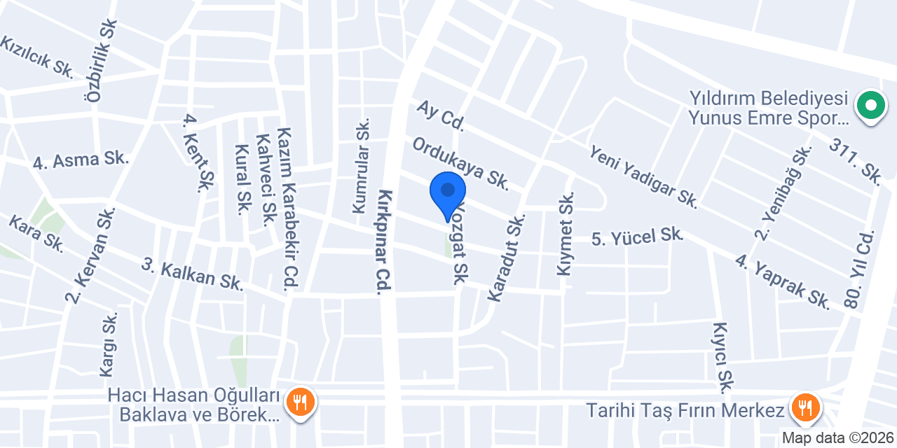 Akyüz Reklam konumu