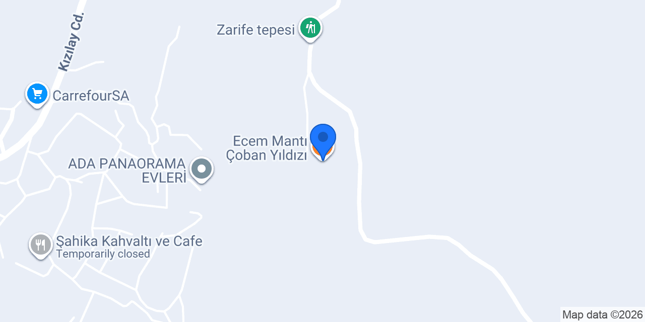Ecem Mantı Çoban Yıldızı konumu