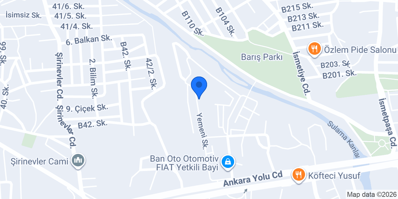 Bursa Pet konumu