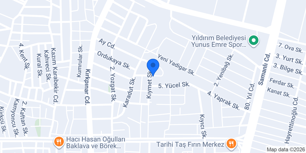 Yusufum Yemek Lokantası konumu