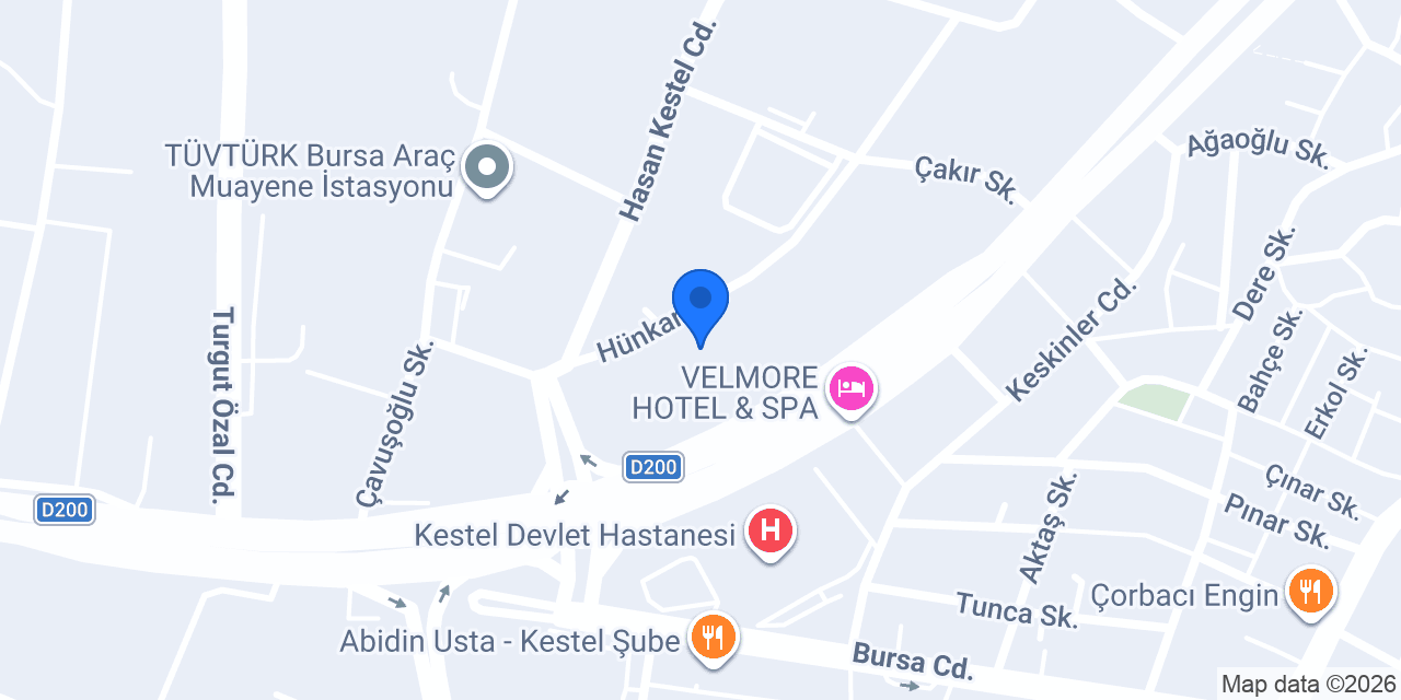 Tokdemir Tekstil konumu