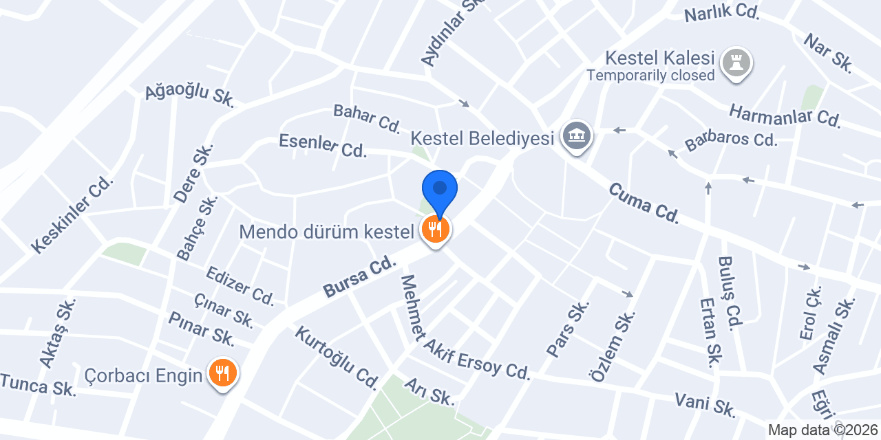 Koç Restoran konumu