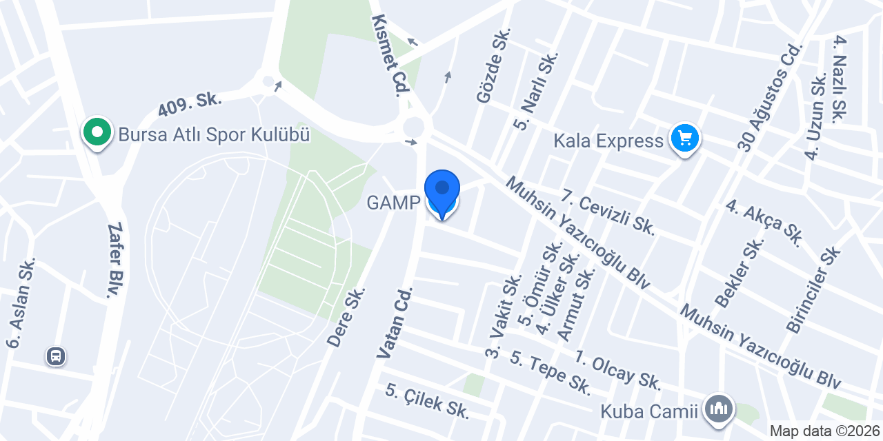 GAMP konumu