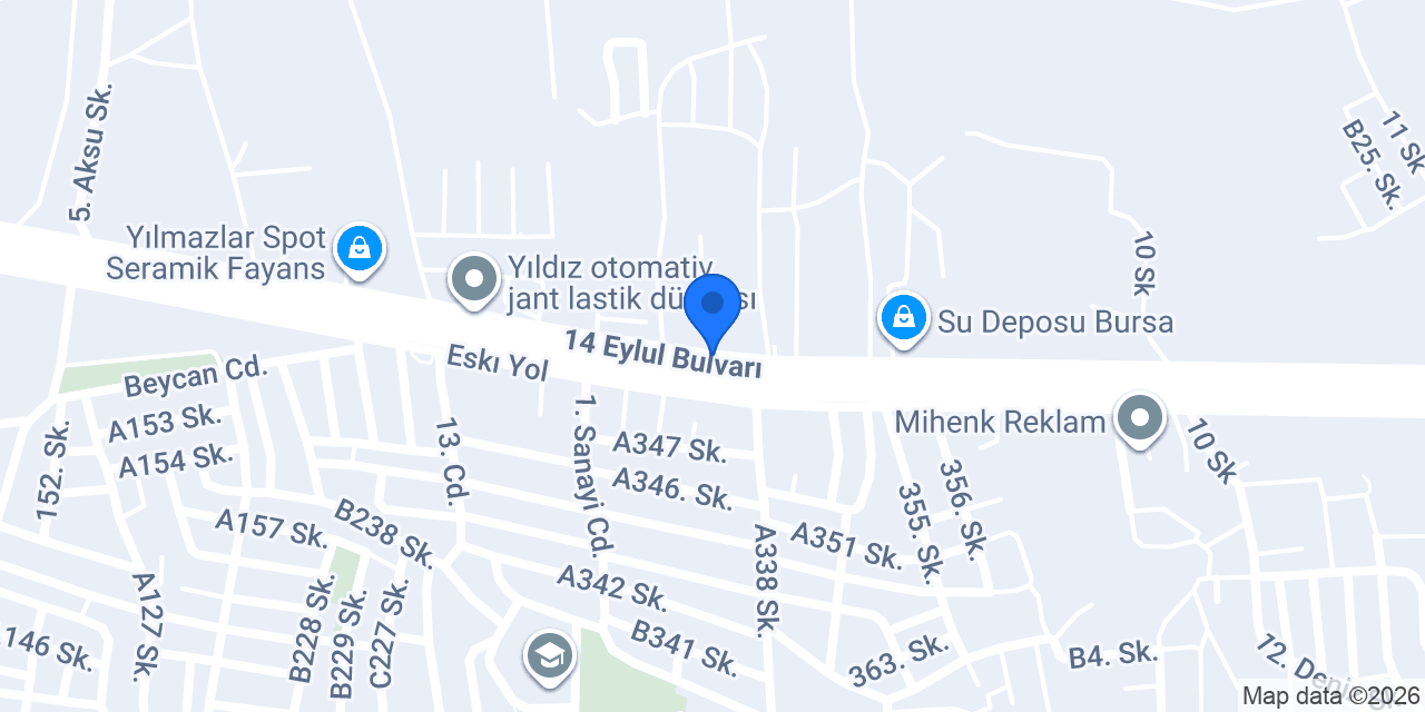 Özçelik Motors konumu