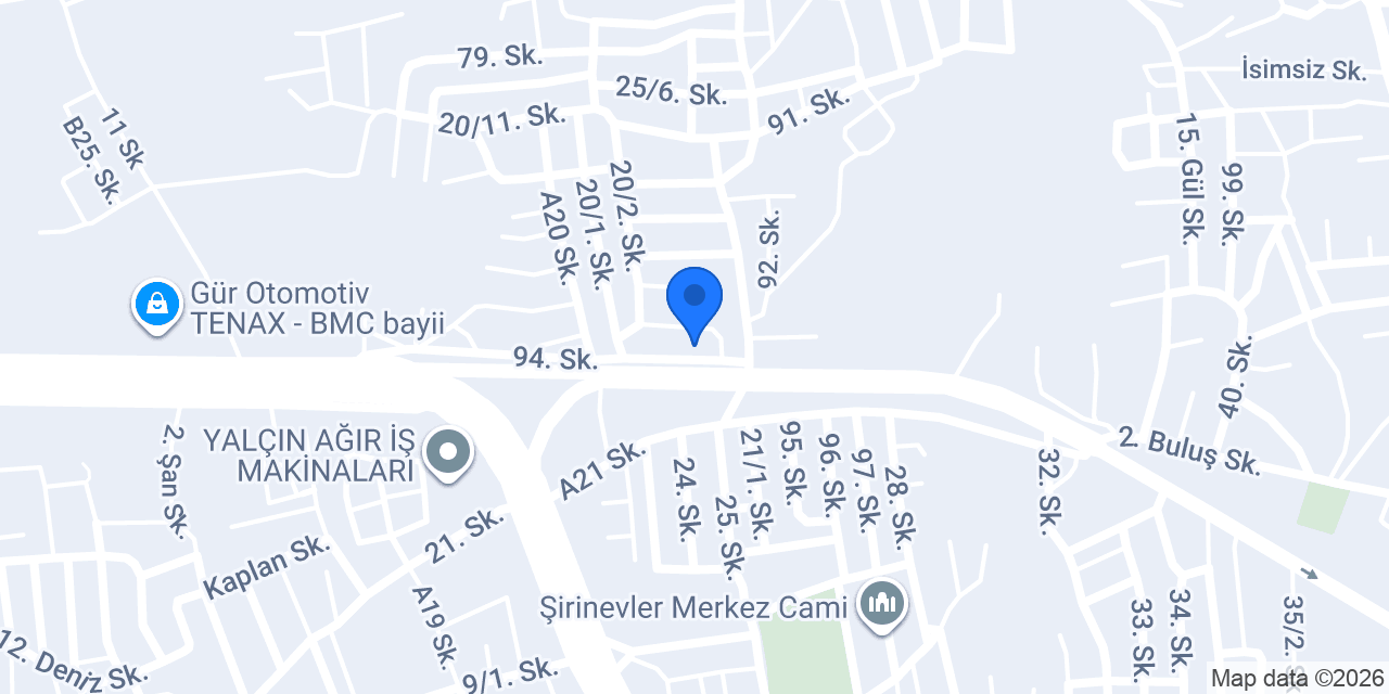 Mat Oto Servis konumu