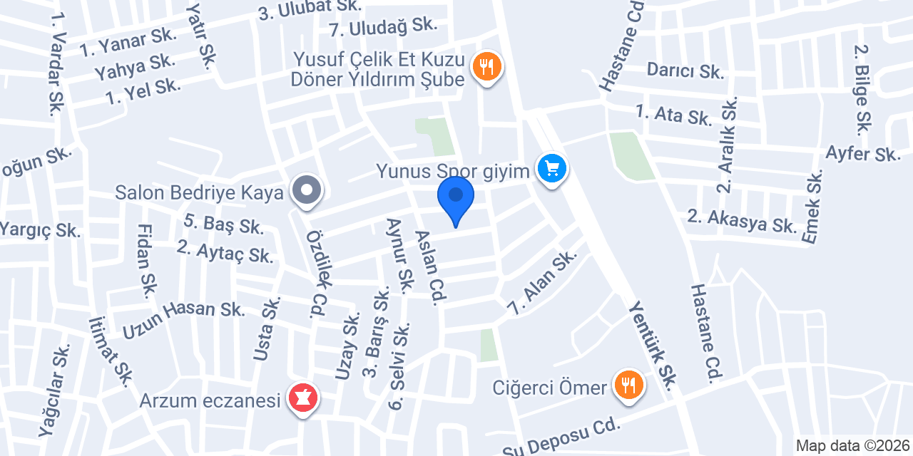 Yüzyıl AVM konumu