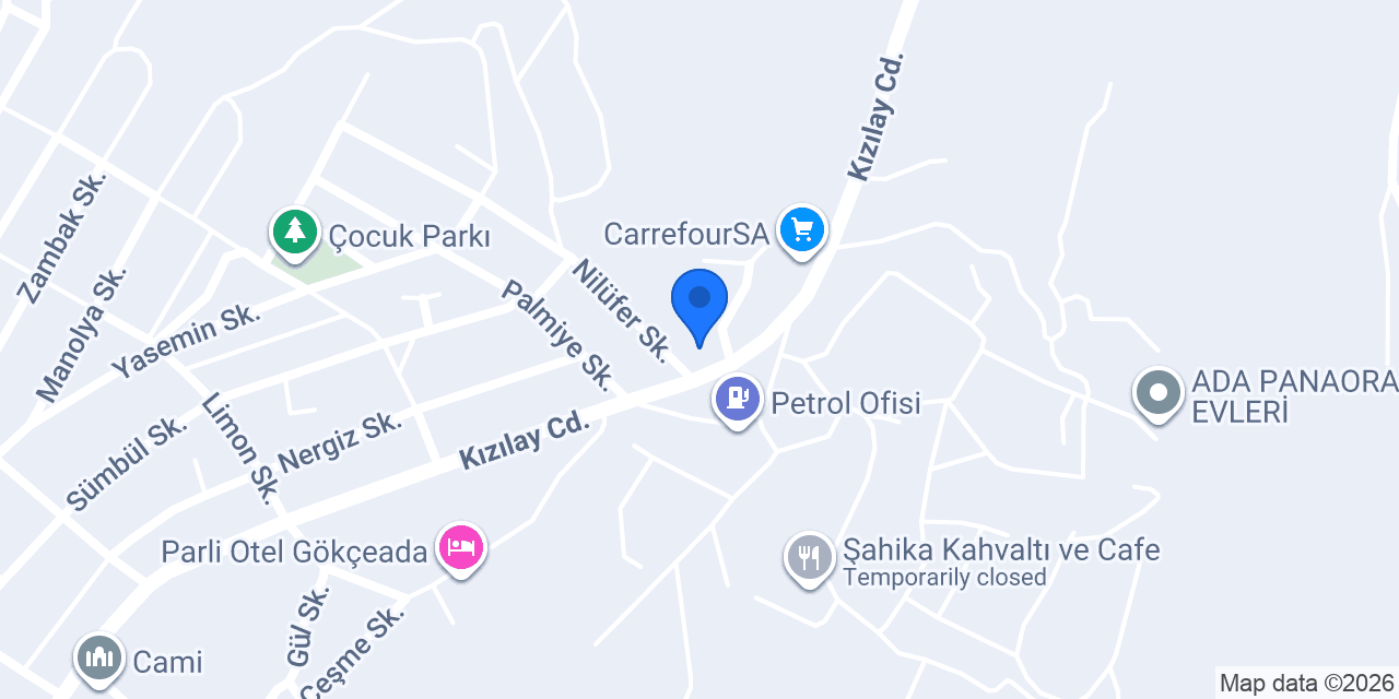 Porta Trakis Hotel Gökçeada konumu