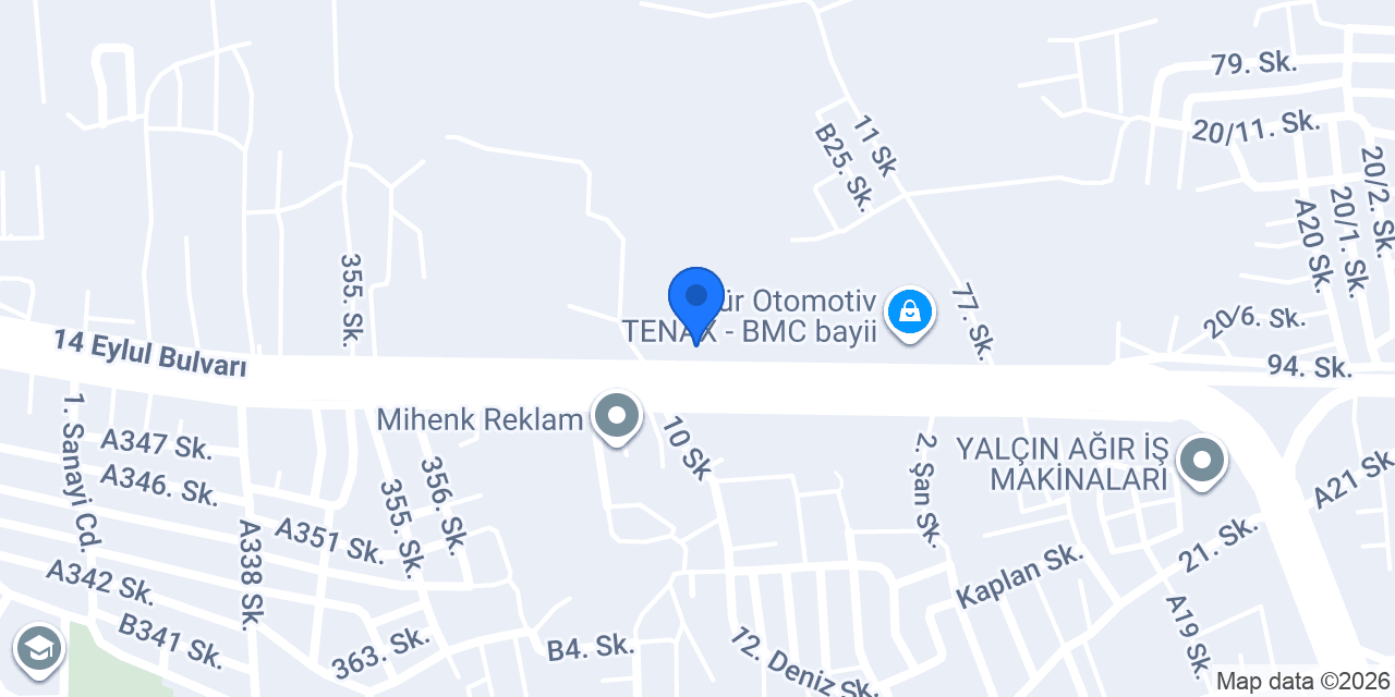 Tela ofis mobilyaları konumu