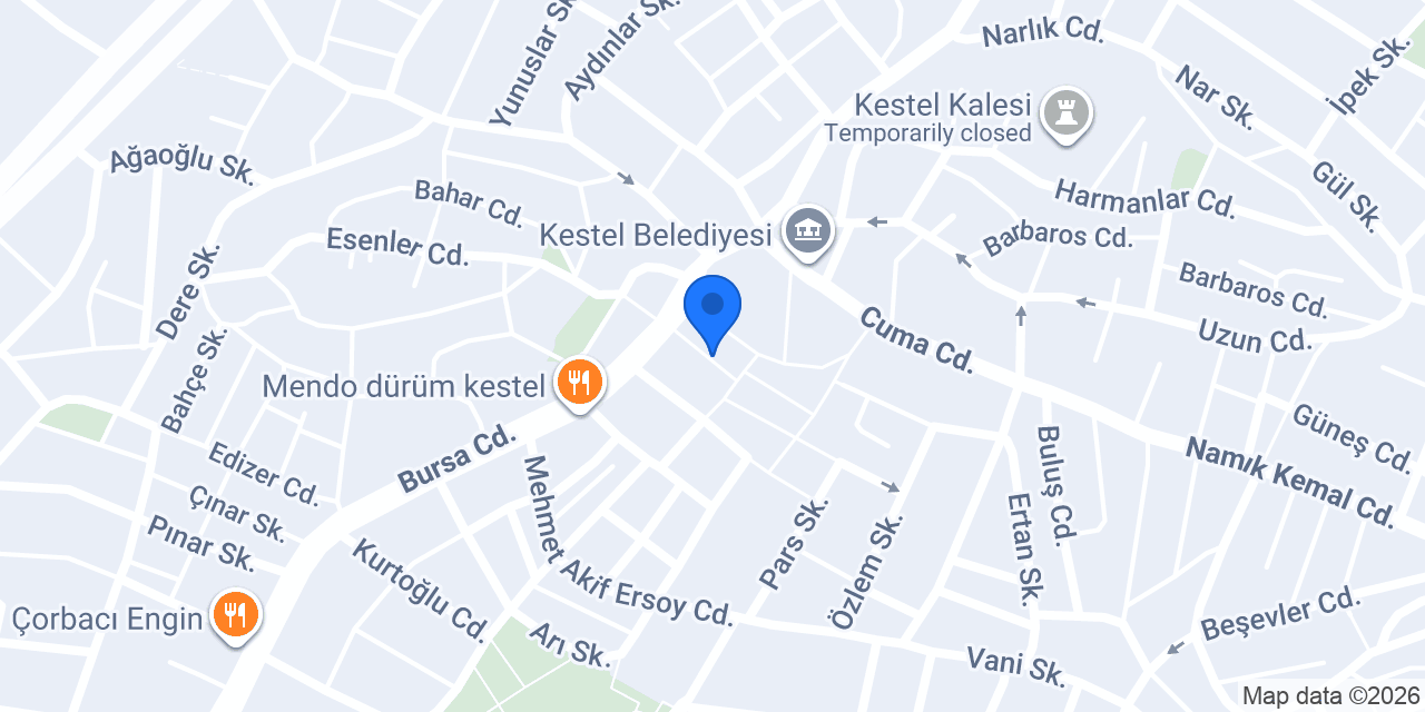 Çağlar Et & Ciğer Piliç Market konumu