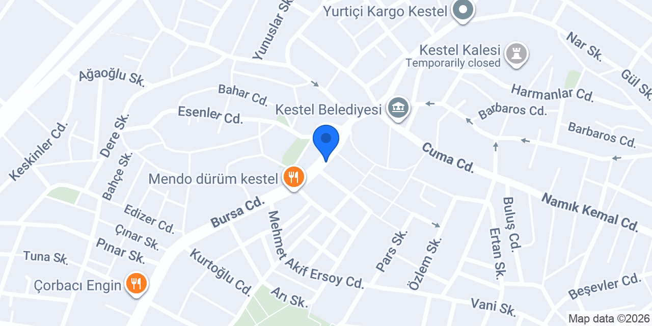 Onur Market konumu