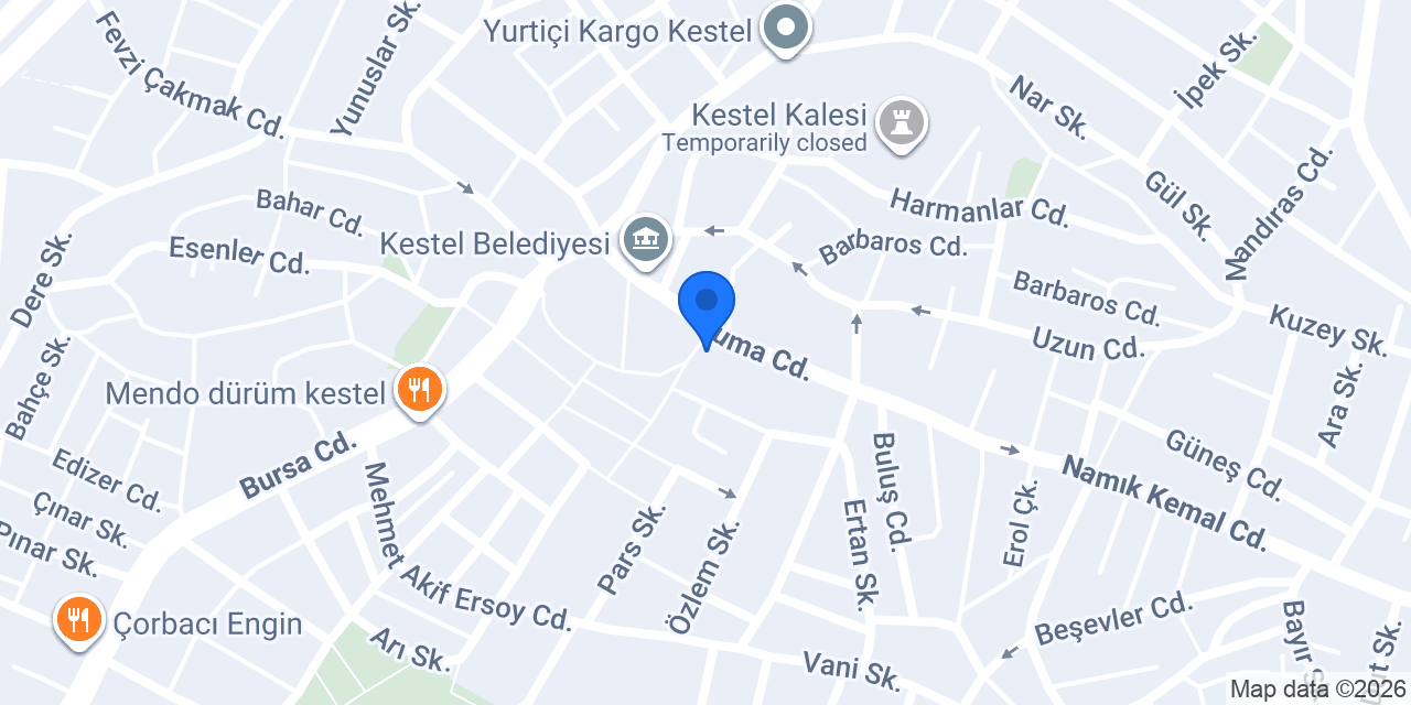 Sevgi Çiçekçilik konumu