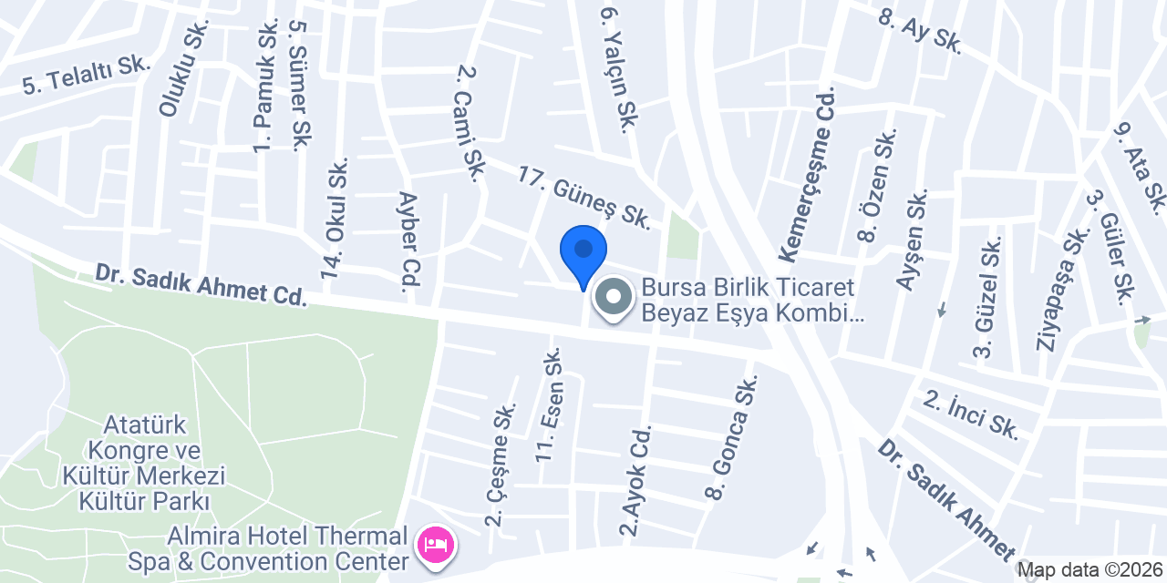 Ayhan Elektronik konumu