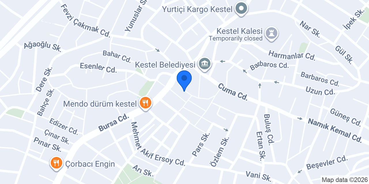 Selçuklu Pansiyon konumu