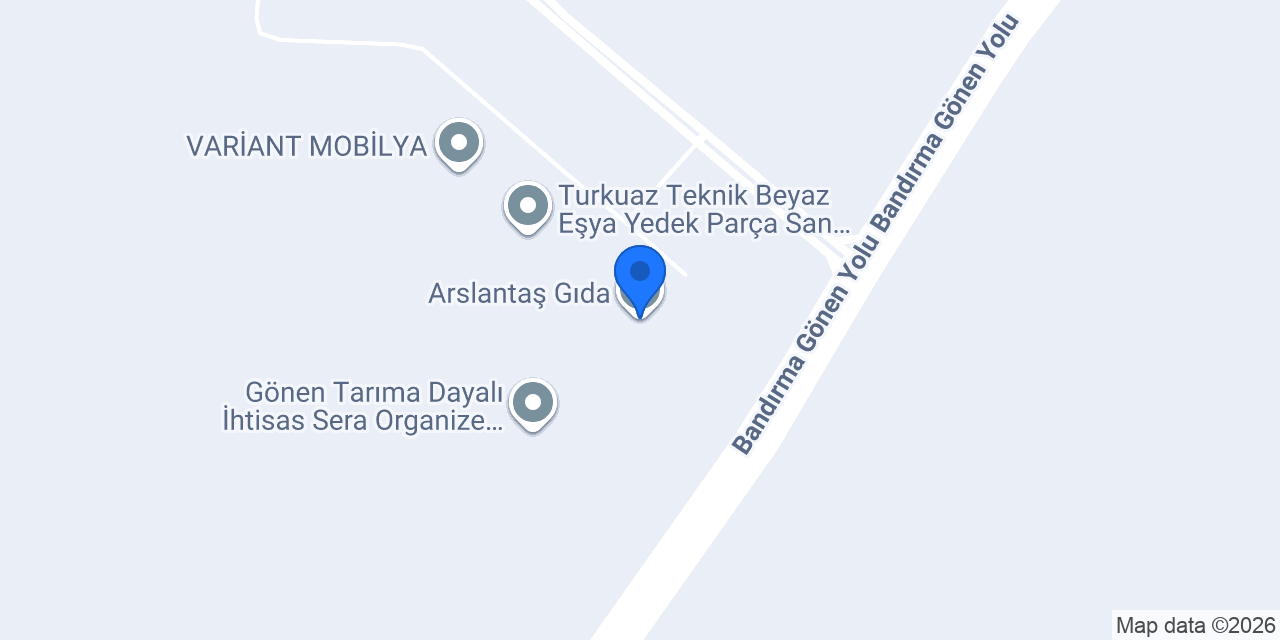 Arslantaş Gıda konumu