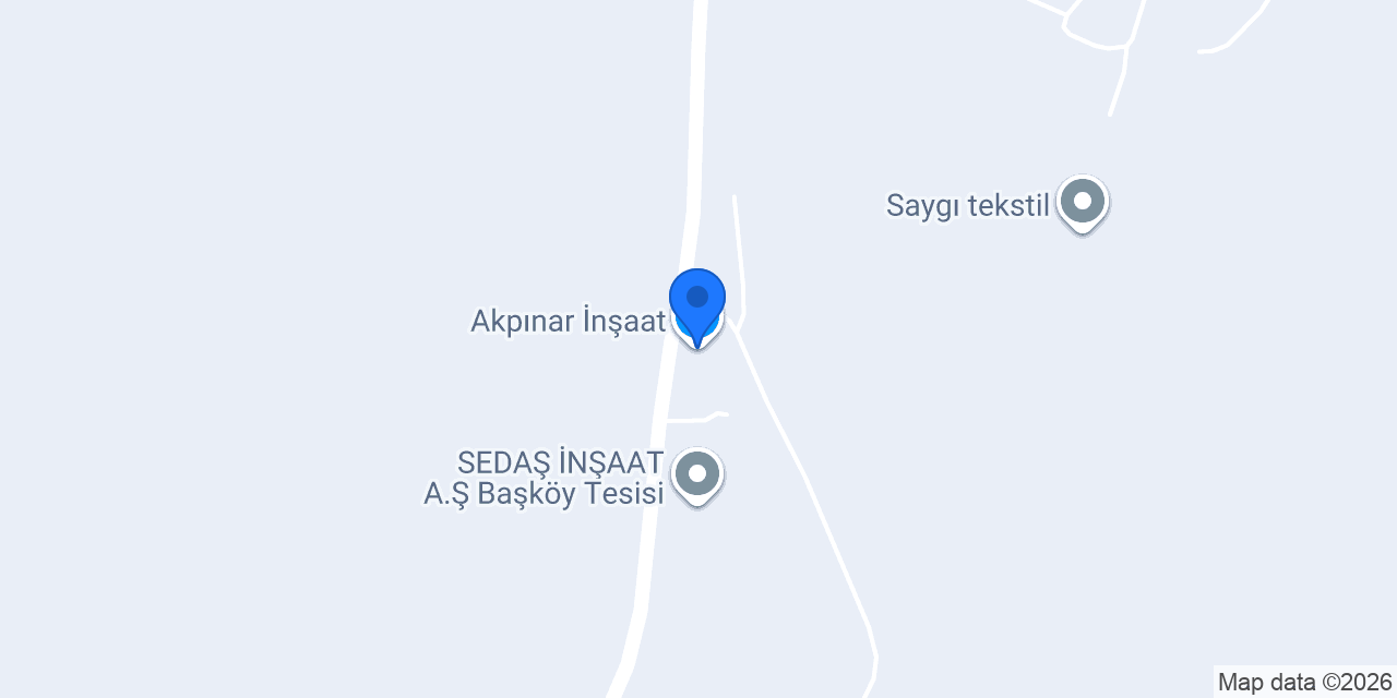 Akpınar İnşaat konumu