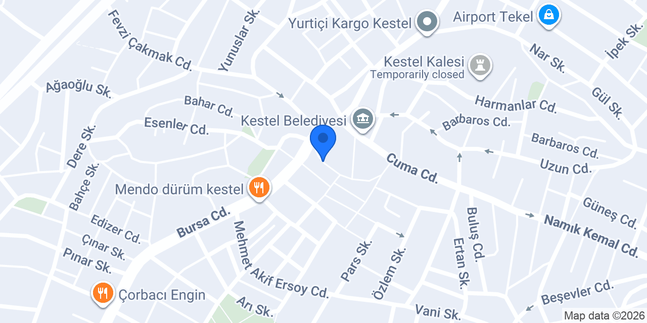 Ceylan Oto Kurtarma konumu