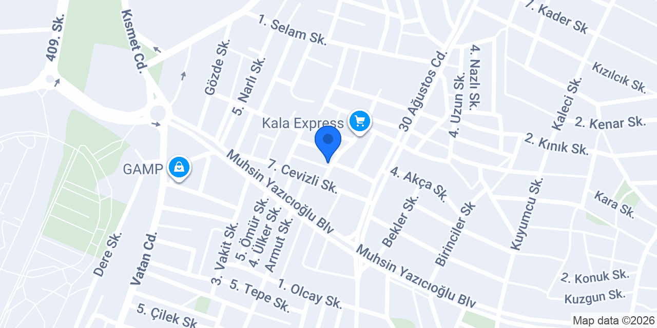 Ahmet Market konumu