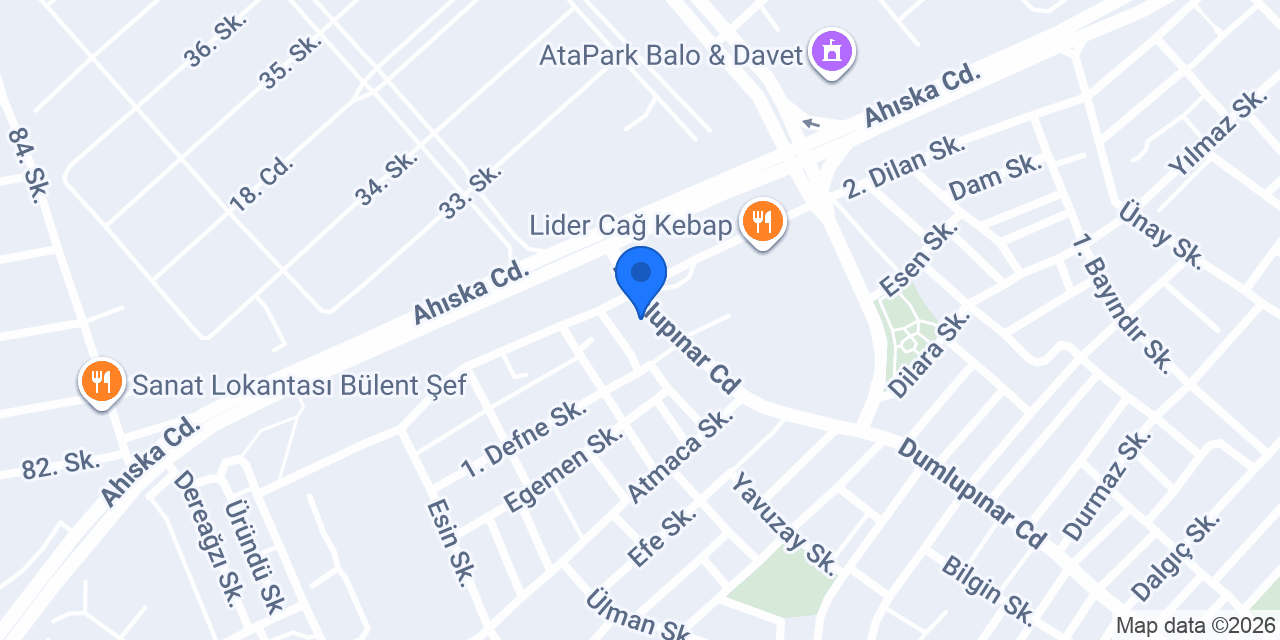 Cantık'çım Bursa | Bursa Cantık, Pide, Lahmacun konumu
