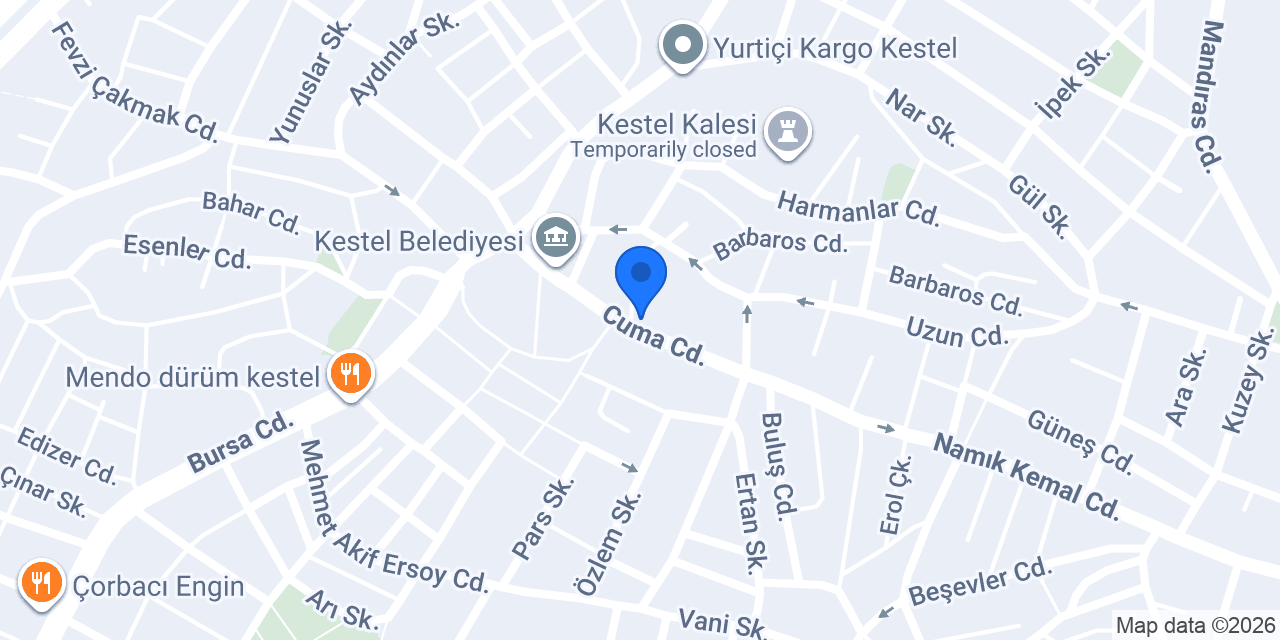 Çevik Optik konumu