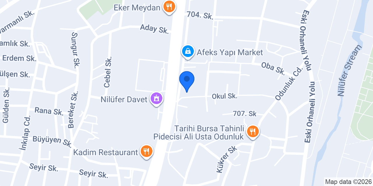ATALAS LASTİK konumu