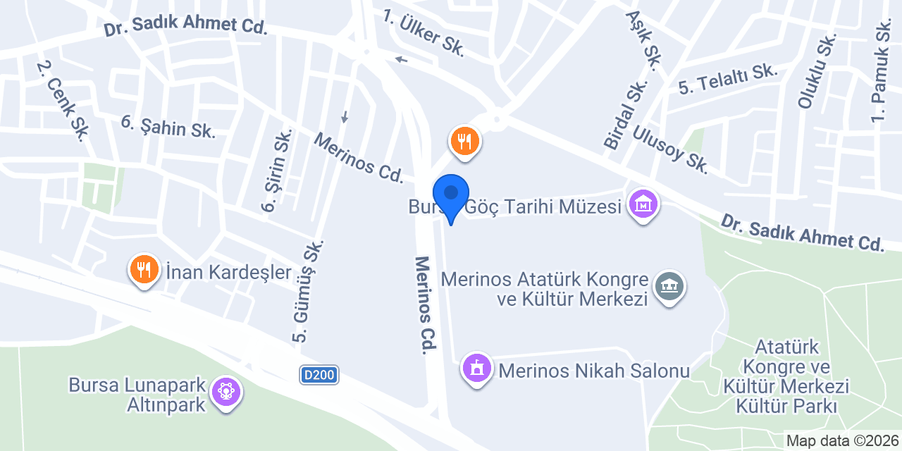 BİNTED ANONİM ŞİRKETİ konumu