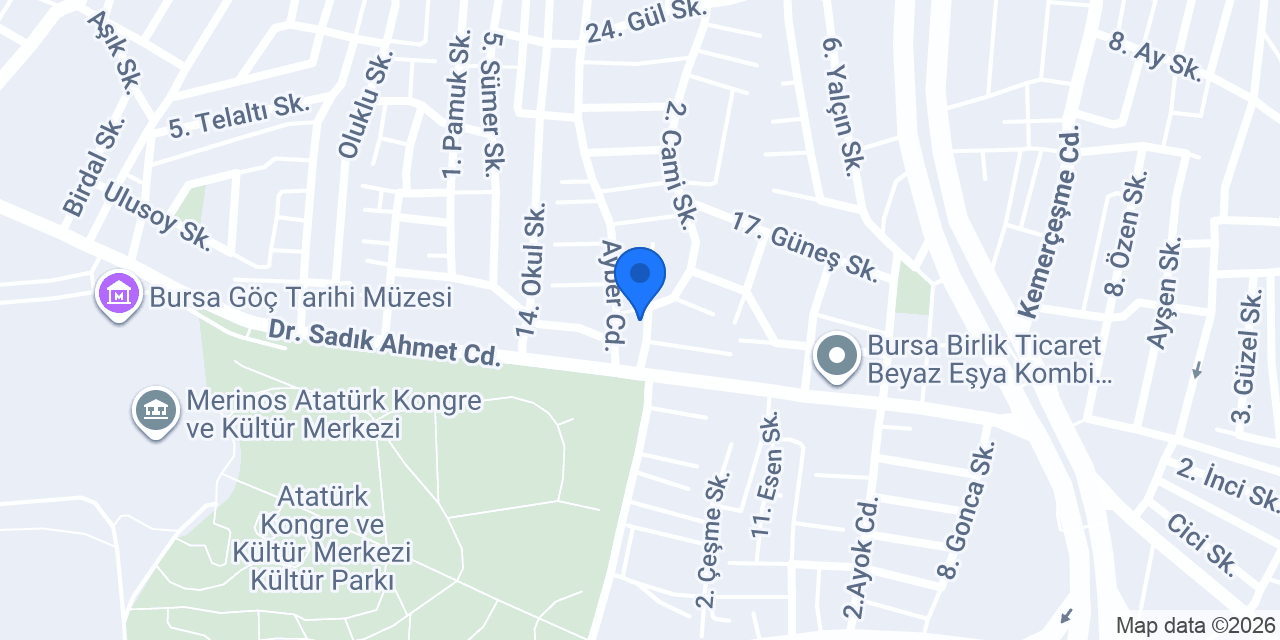 Terzi Şükrü Yıldız konumu