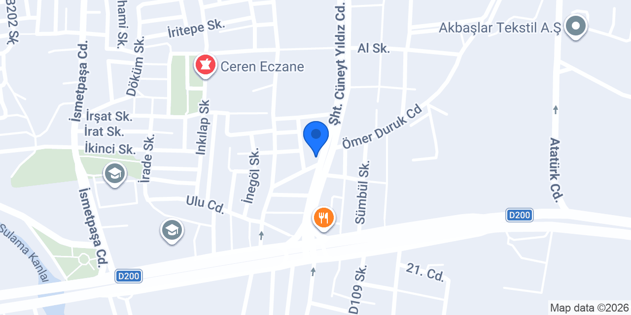 YILMAZ ENERJİ konumu