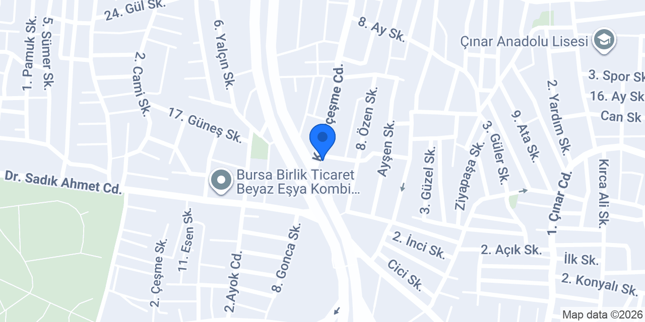Aslan Oto Lastik konumu