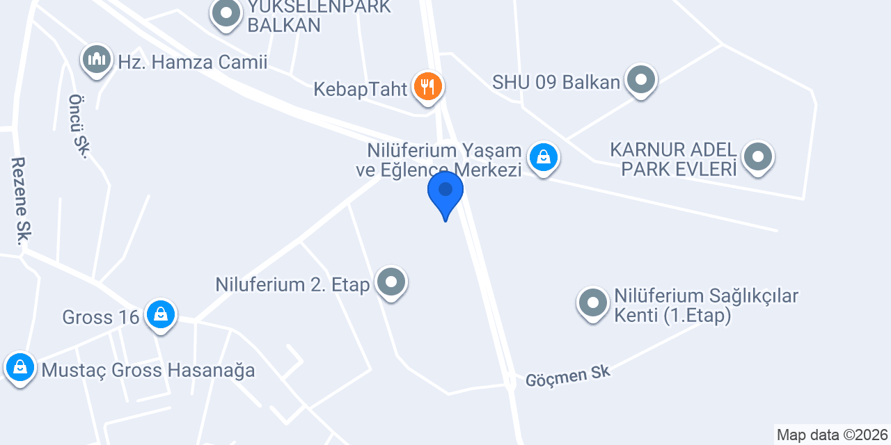 Bursa Ortodonti Uzmanı Uzm. Dt. Onur Öztürk konumu