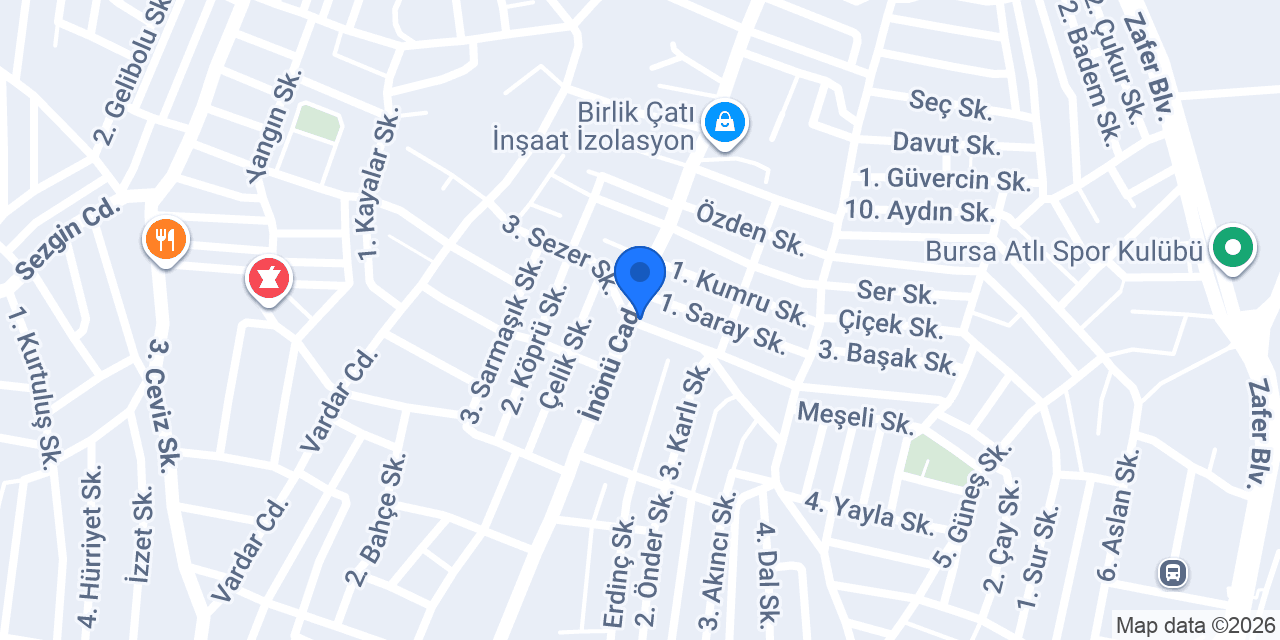 Zafer Simit Evi konumu