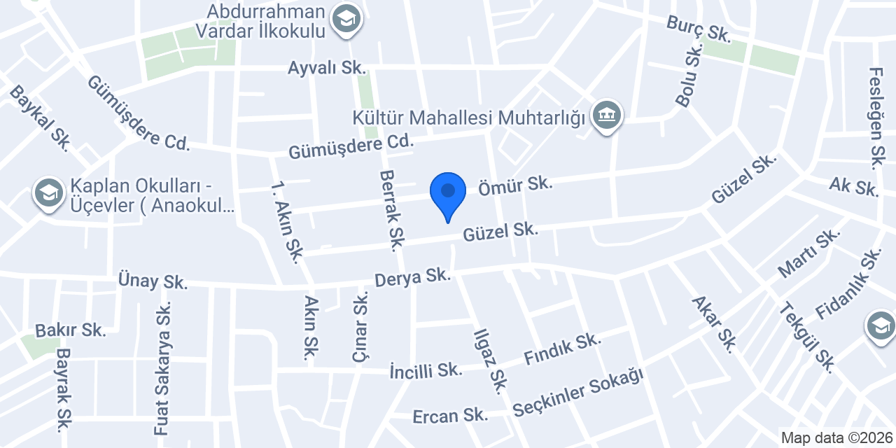 Merve Orhan Beauty Center konumu