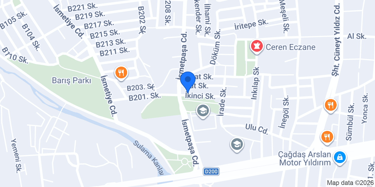 Uğur Turgay Erkek Kuaförü konumu