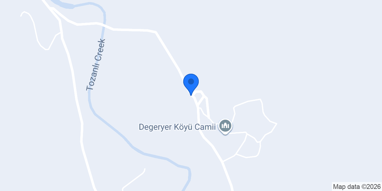 Değeryer Köyü Muhtarlığı konumu